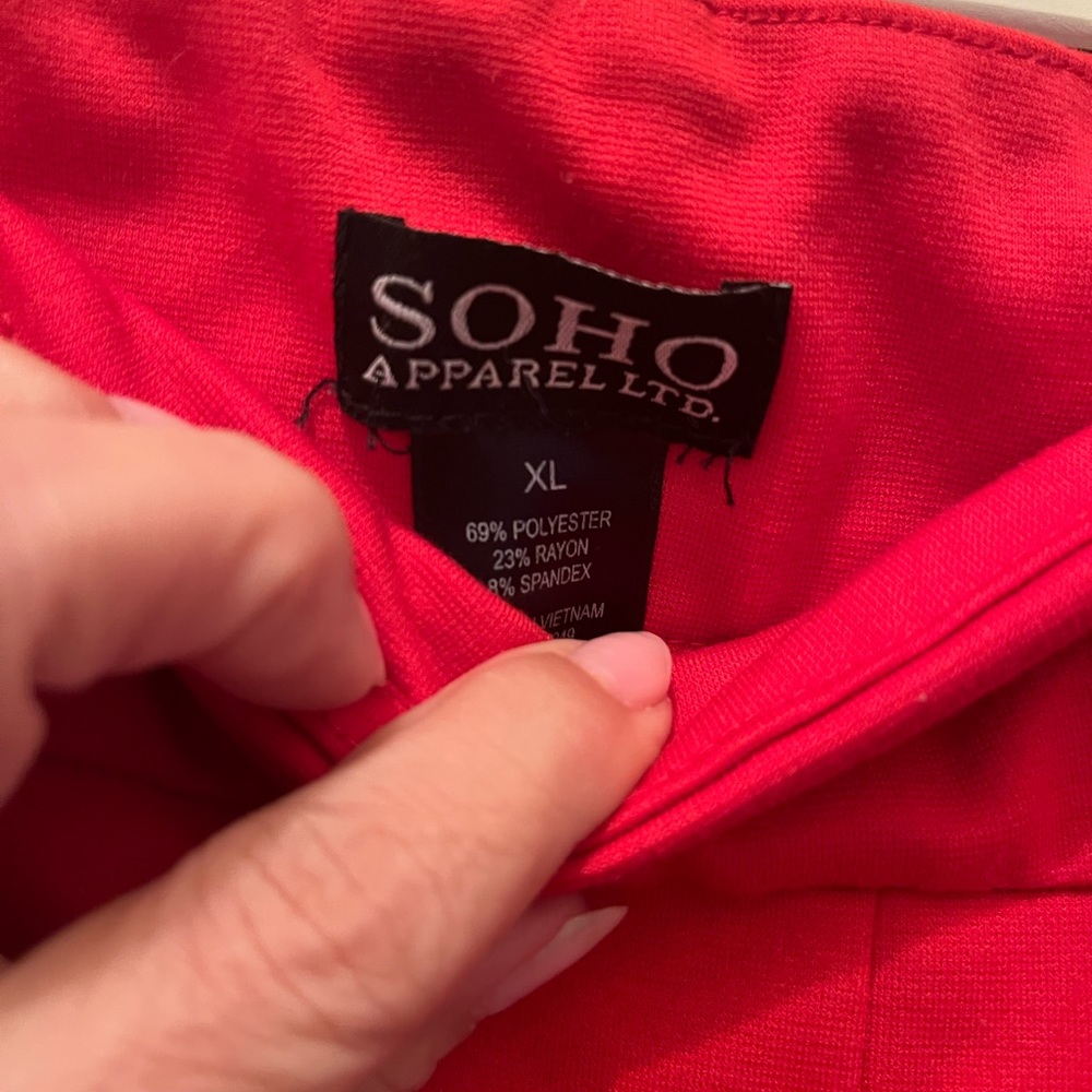 Coral/Red Pants!